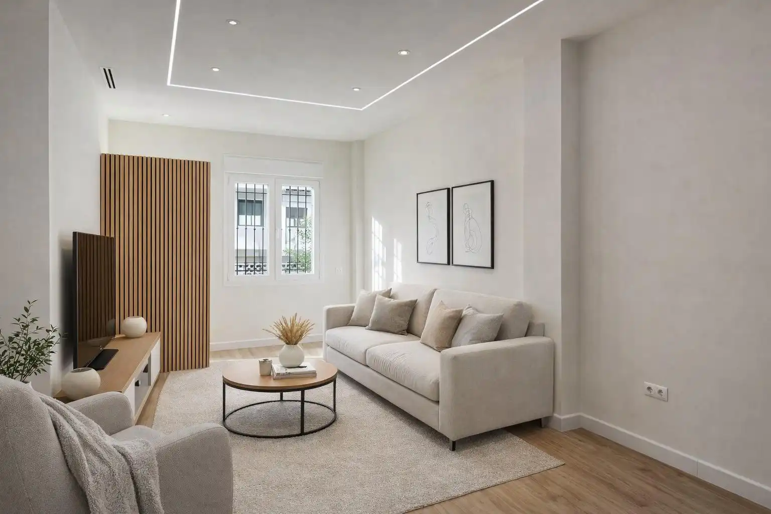 Sala de estar de Piso en venta en Antequera con Aire acondicionado y Calefacción