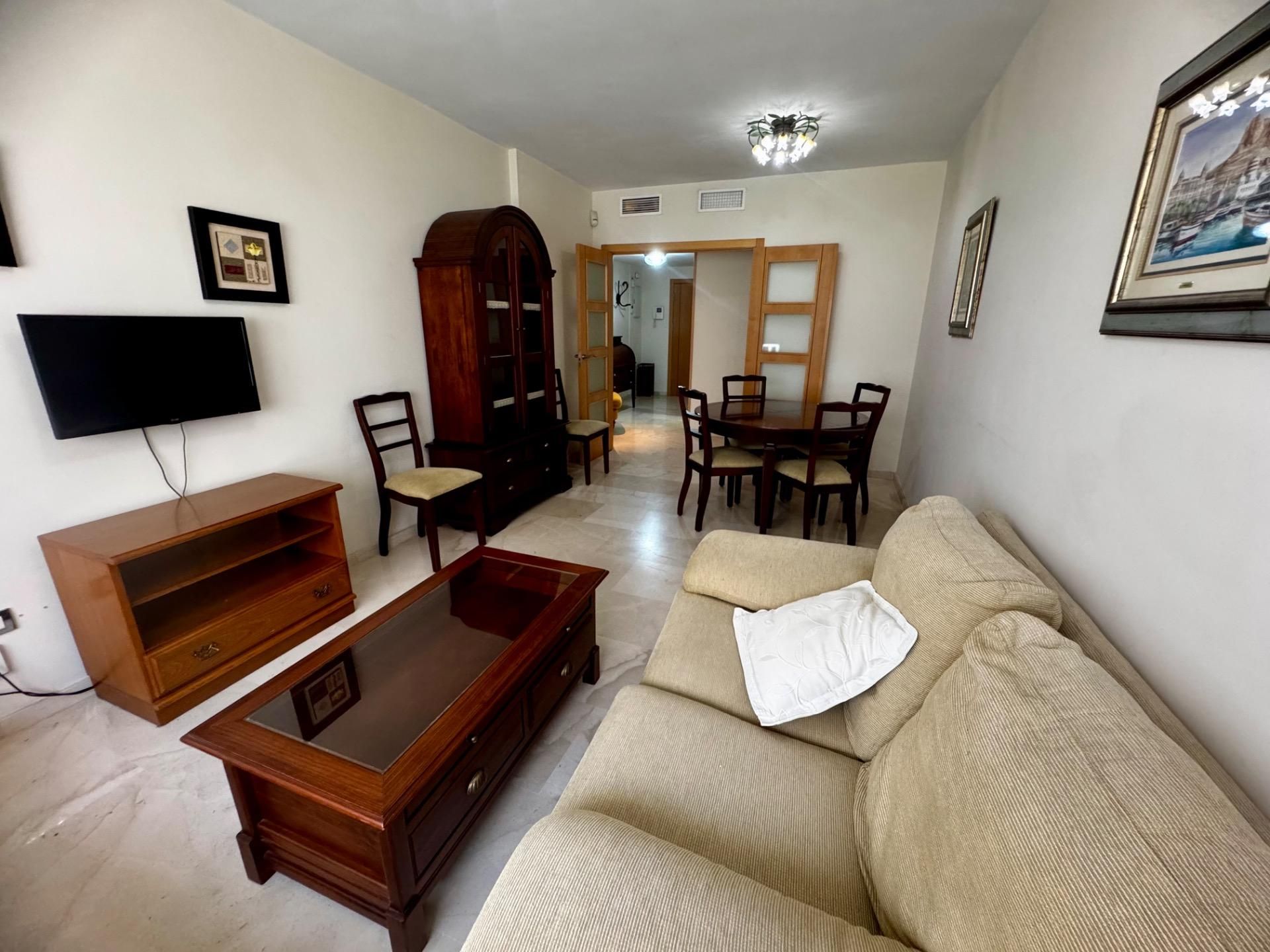 Living room of Flat to rent in Alicante / Alacant  with Air Conditioner and Heating