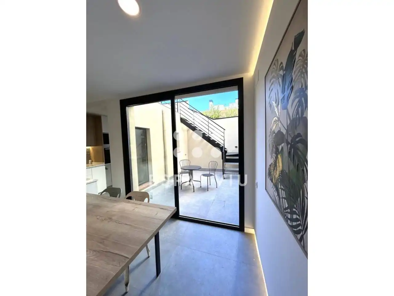 Terrasse von Haus oder Chalet zum Verkauf in Terrassa mit Klimaanlage, Heizung und Privatgarten