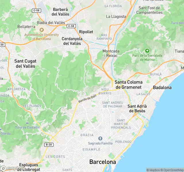 Exterior view of Flat for sale in Barcelona