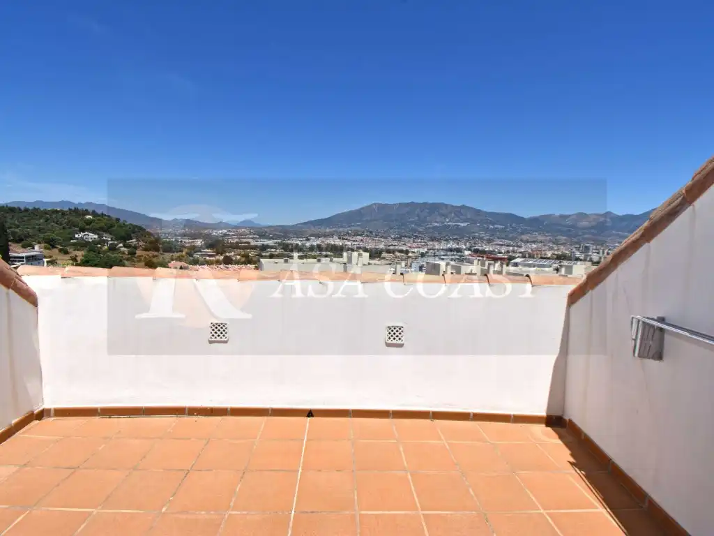Terrace of Attic for sale in Fuengirola  with Air Conditioner, Private garden and Terrace