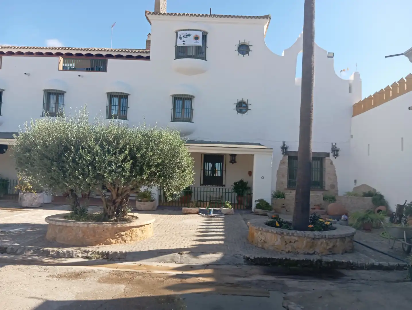 Exterior view of Houses for sale in La Algaba  with Air Conditioner, Heating and Private garden