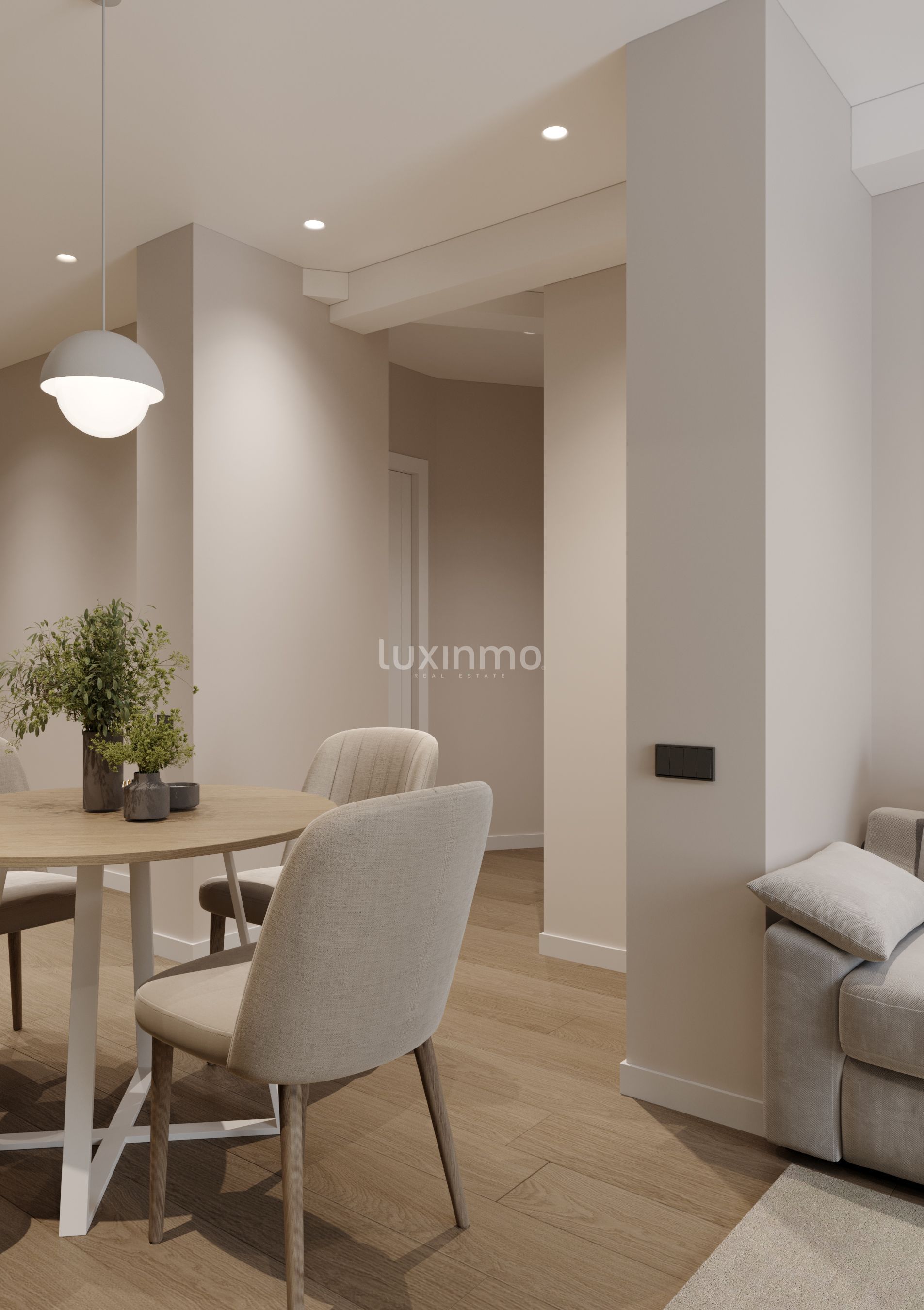 Living room of Flat for sale in Benidorm  with Air Conditioner, Private garden and Terrace