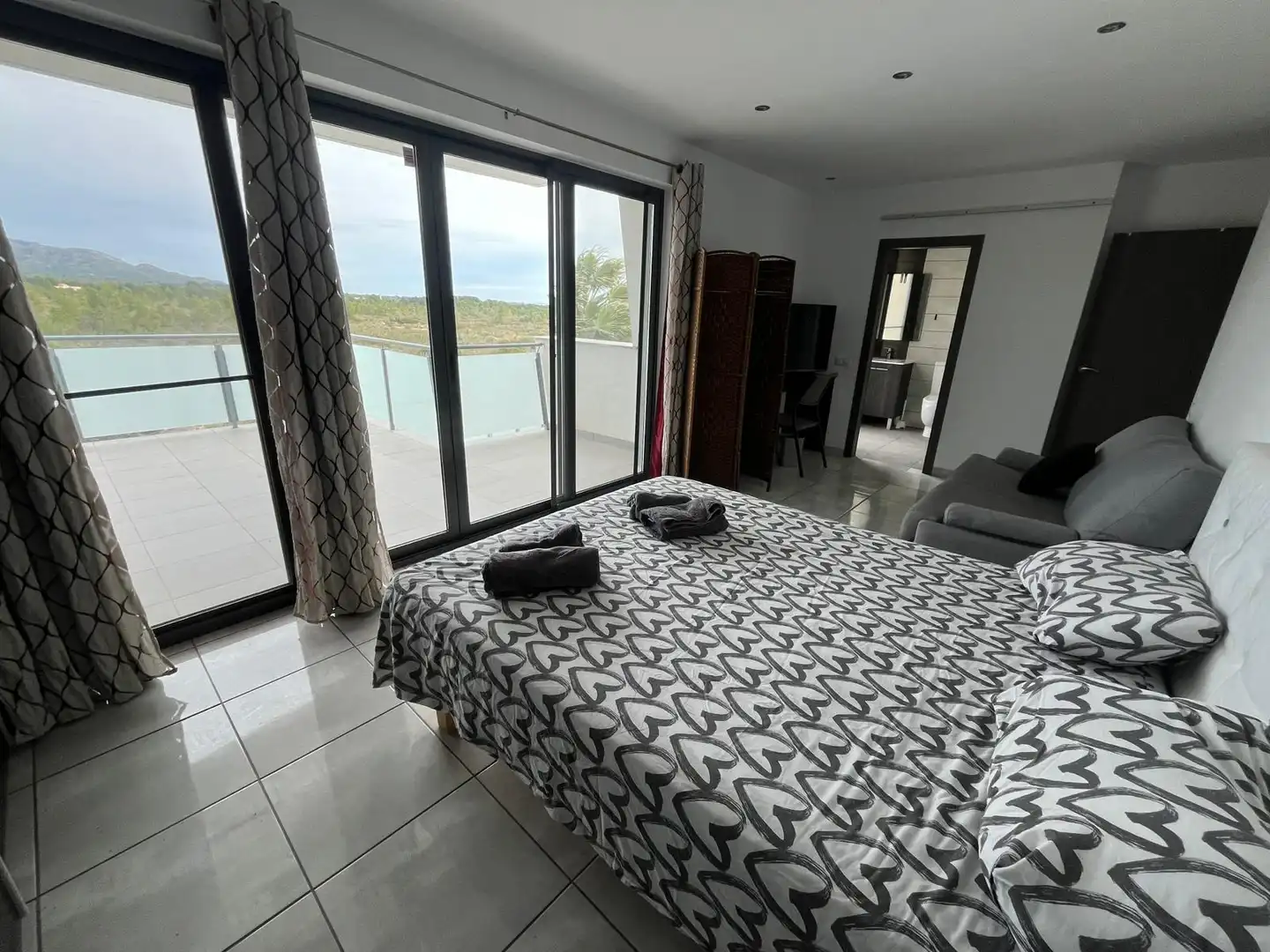 Habitación de Casa o chalet en venta en L'Ametlla de Mar  con Aire acondicionado, Jardín privado y Terraza