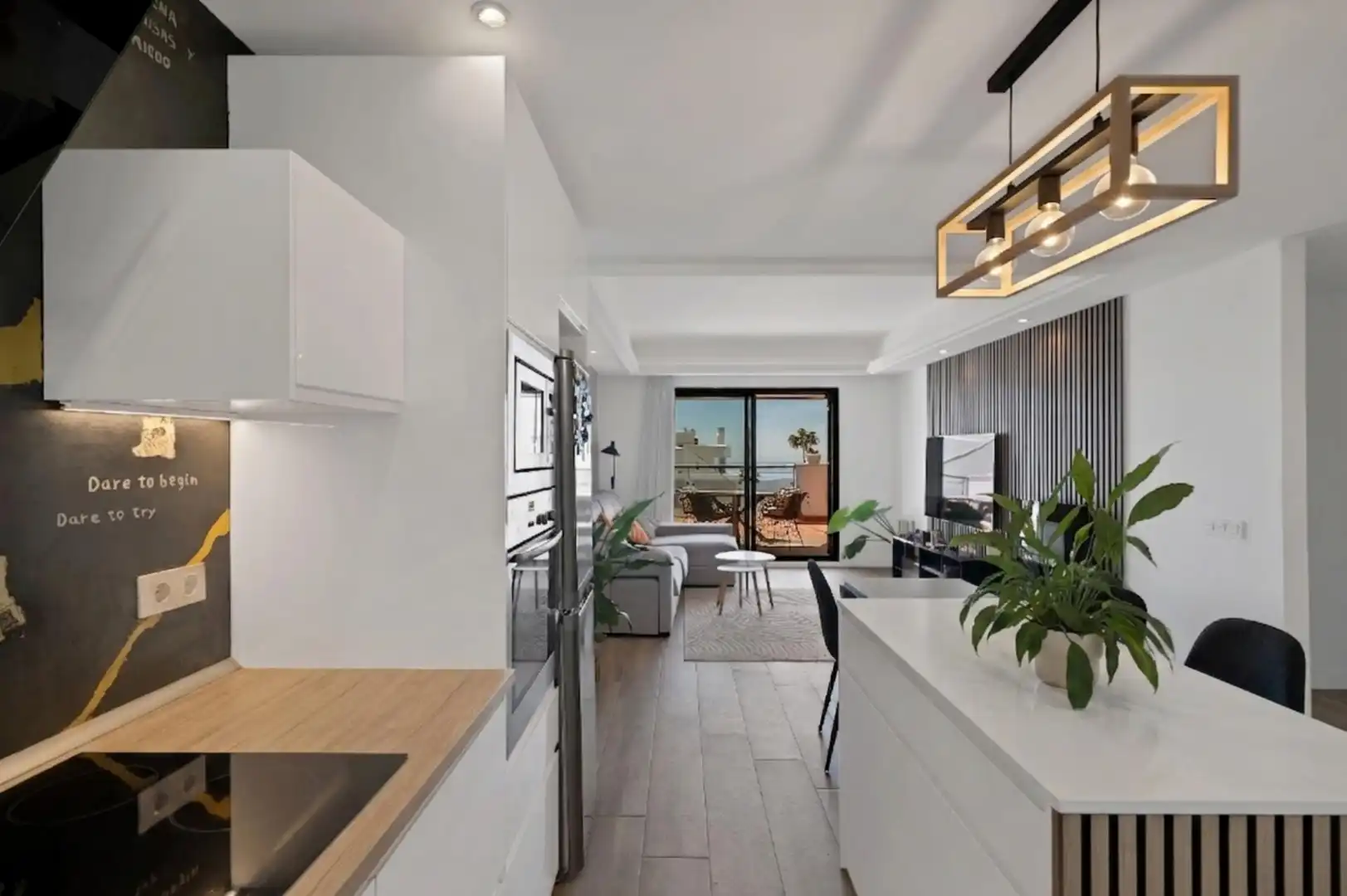 Kitchen of Attic for sale in Casares  with Private garden, Alarm and Community pool