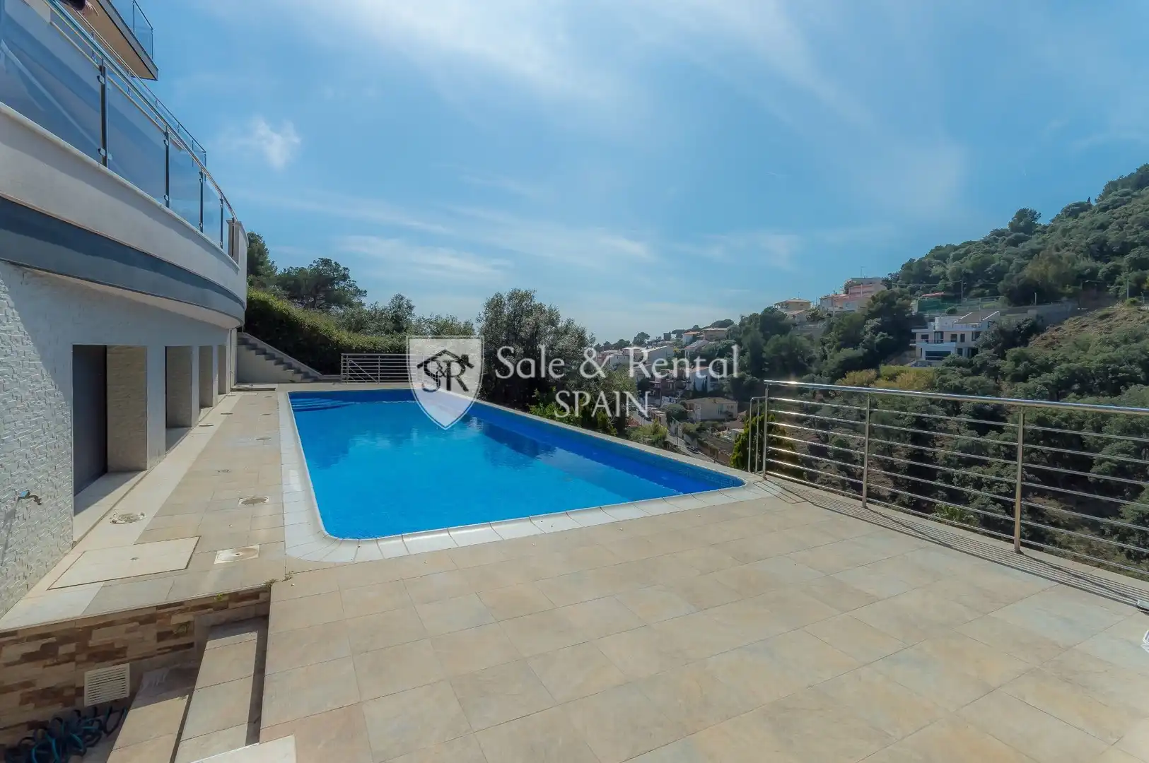 Swimming pool of Houses for sale in Santa Susanna  with Air Conditioner, Heating and Private garden