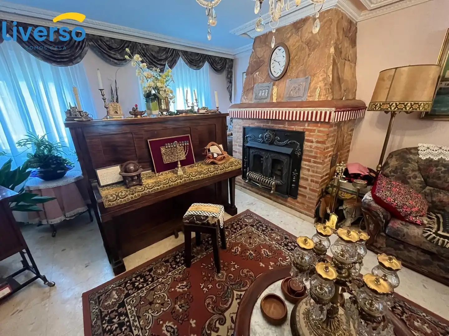 Living room of Houses for sale in Los Balbases   with Heating, Private garden and Terrace