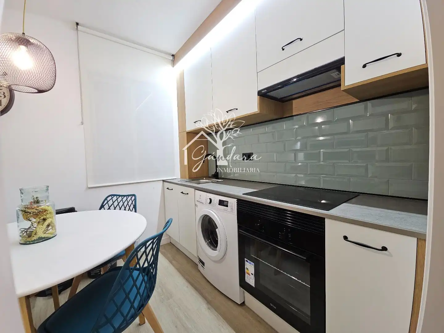 Cocina de Piso de alquiler en Narón con Calefacción