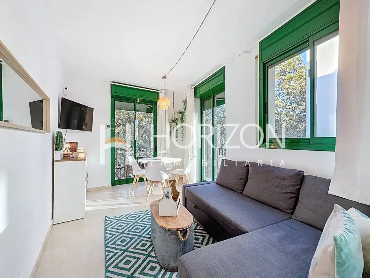 Schlafzimmer von Wohnung zum Verkauf in Barcelona mit Klimaanlage, Heizung und Möbliert