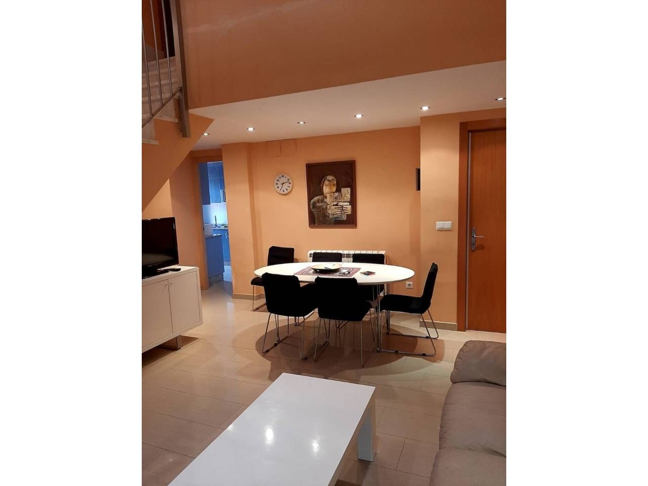 Menjador de Dúplex en venda en  Valencia Capital amb Terrassa i Moblat