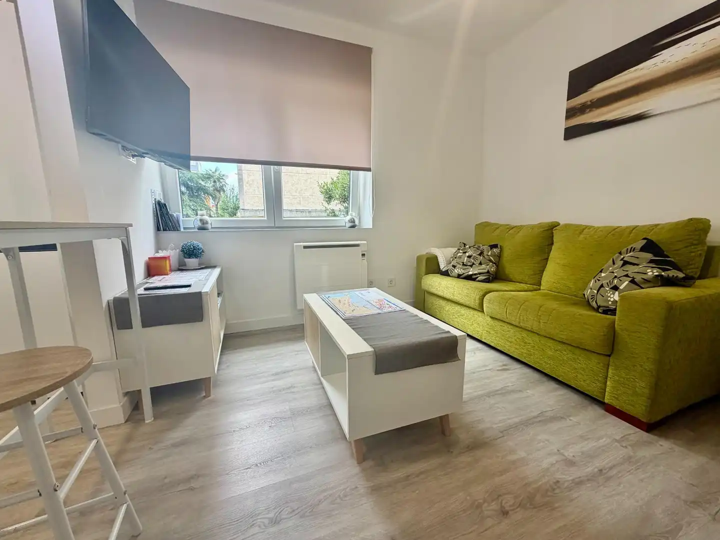 Sala de estar de Piso de alquiler en Santander con Calefacción, Terraza y Amueblado