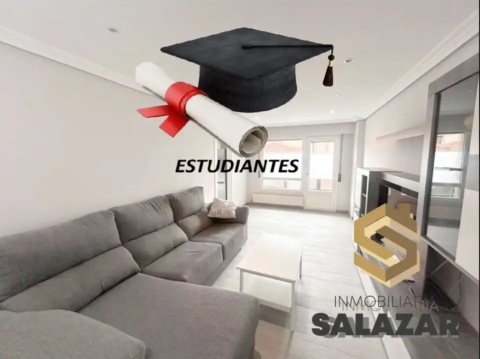 Vista exterior de Apartament de lloguer en Bilbao  amb Calefacció i Balcó