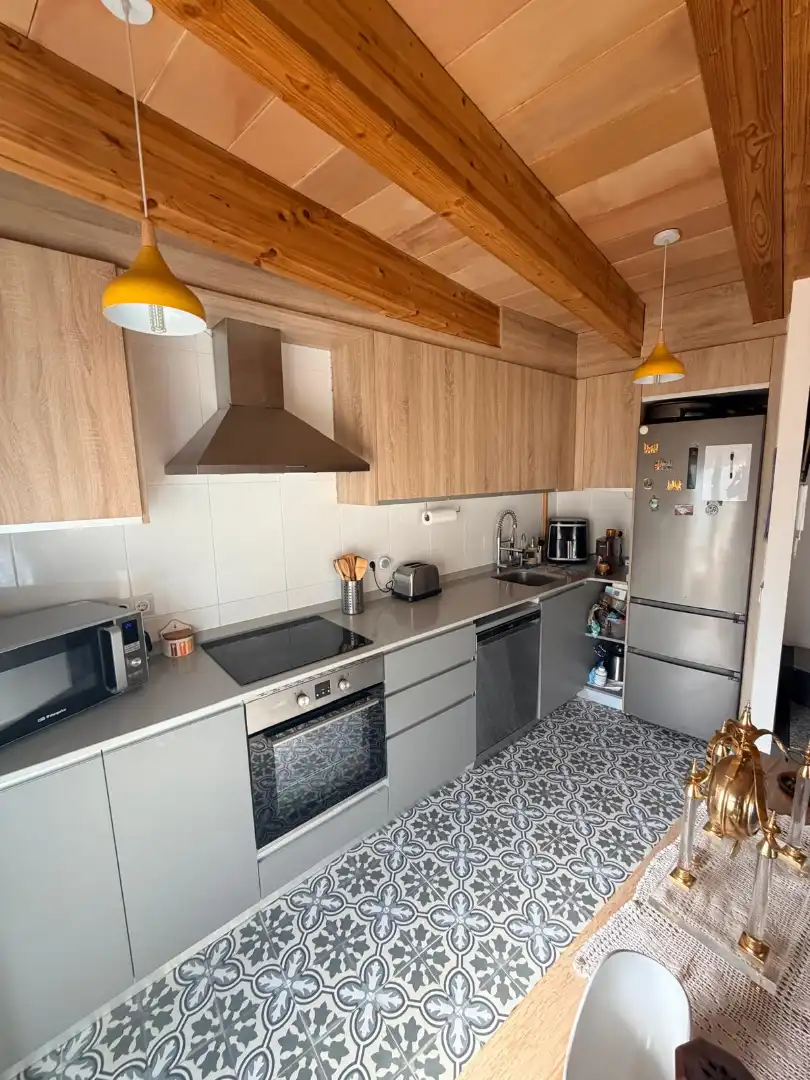 Cocina de Casa adosada en venta en Anglesola con Aire acondicionado, Calefacción y Jardín privado