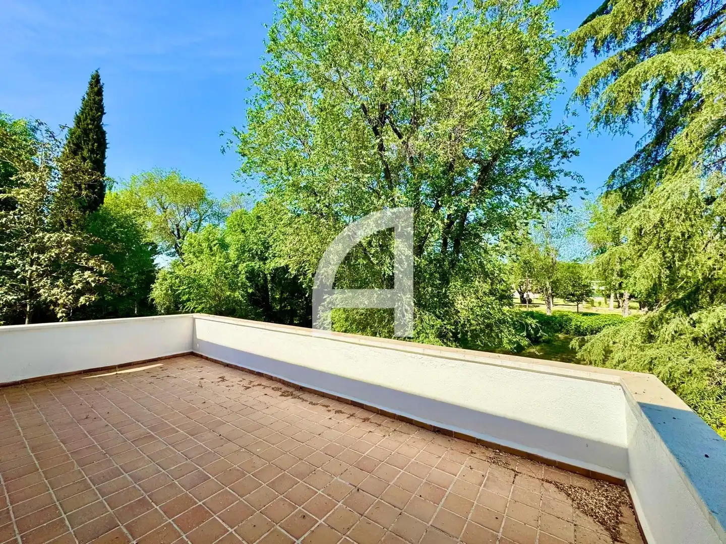 Terraza de Casa o chalet en venta en Villanueva de la Cañada con Aire acondicionado, Calefacción y Jardín privado