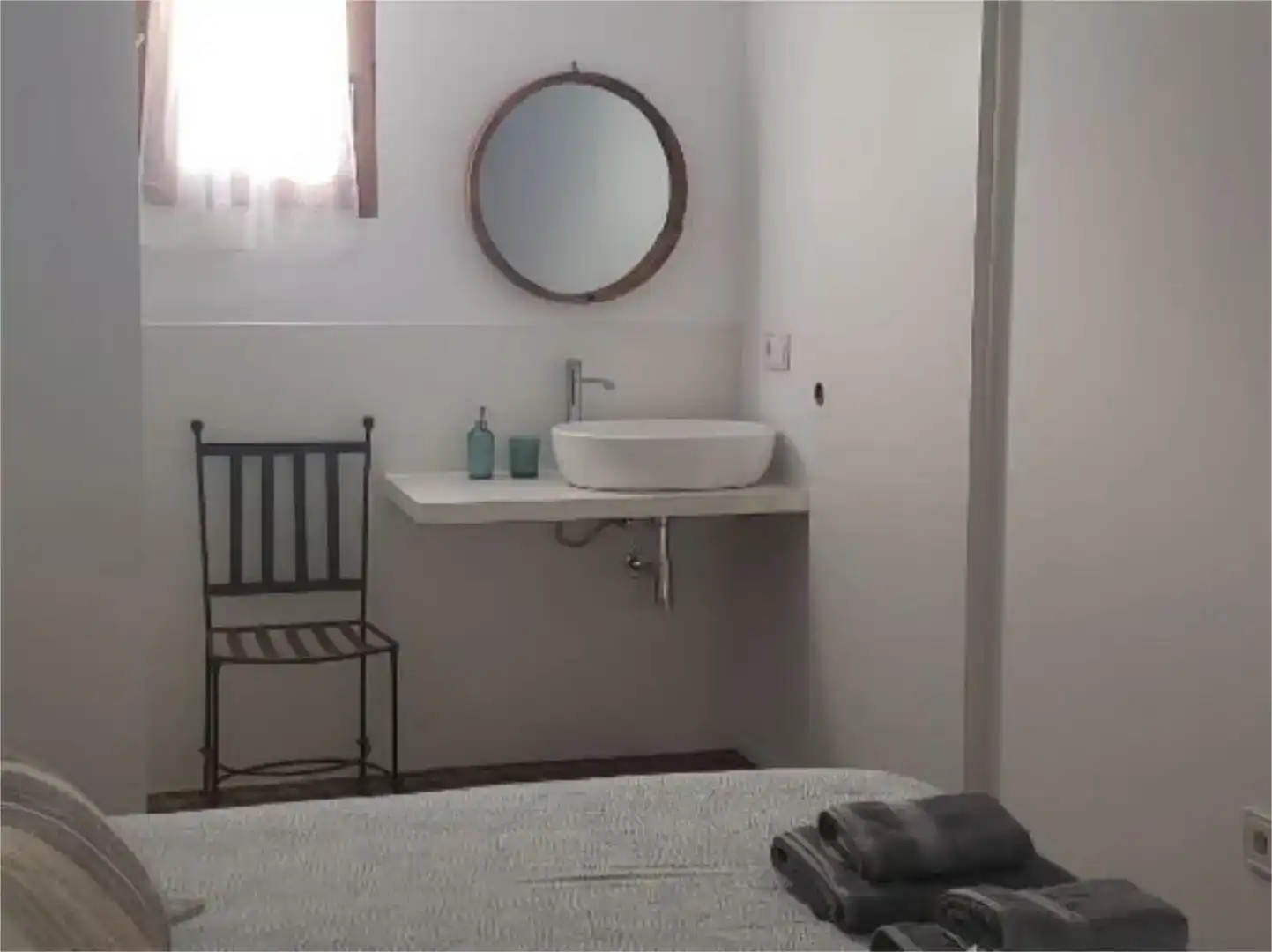 Badezimmer von Wohnung zur Miete in Altea mit Klimaanlage, Parkett und Möbliert