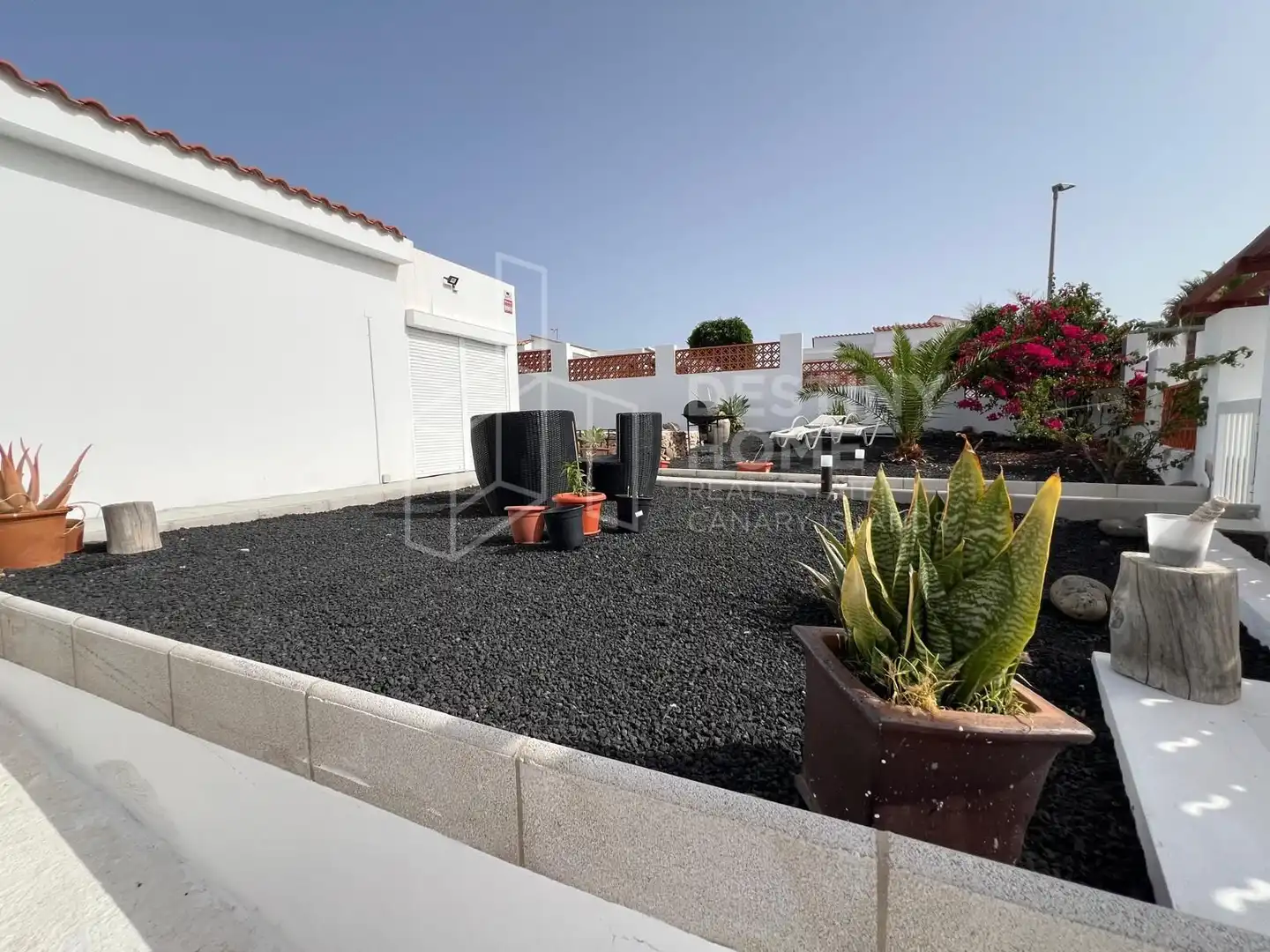 Terrassa de Casa o xalet en venda en La Oliva amb Jardí privat, Terrassa i Traster
