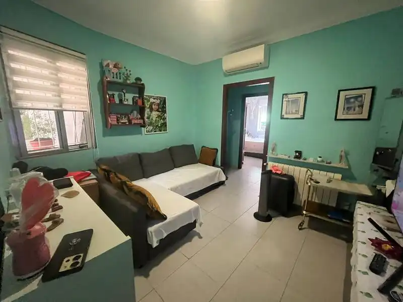 Sala de estar de Planta baja en venta en Madrid con Aire acondicionado, Calefacción y Jardín privado