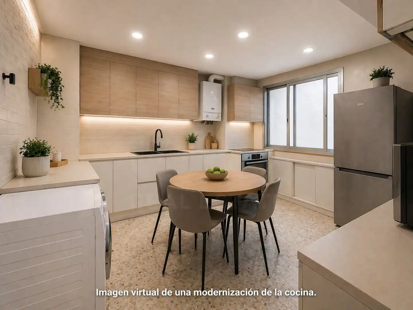 Cocina de Piso en venta en Madrid con Calefacción