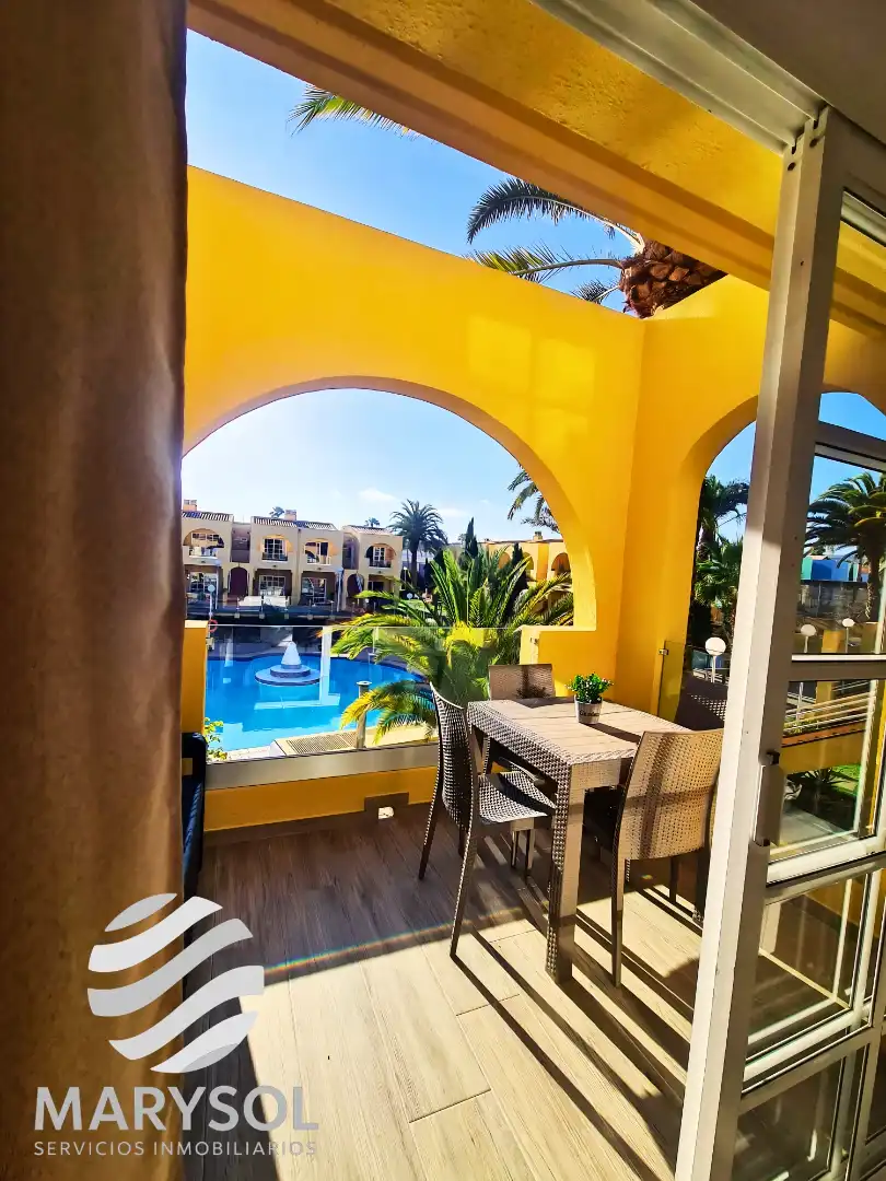 Terrace of Apartments for rent in San Bartolomé de Tirajana  with Air Conditioner, Heating and Terrace