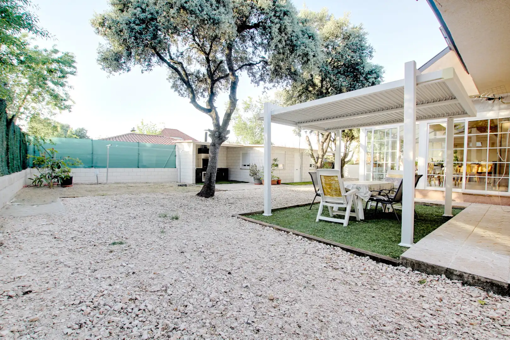 Terrassa de Casa o xalet en venda en Nuevo Baztán amb Aire condicionat, Calefacció i Jardí privat