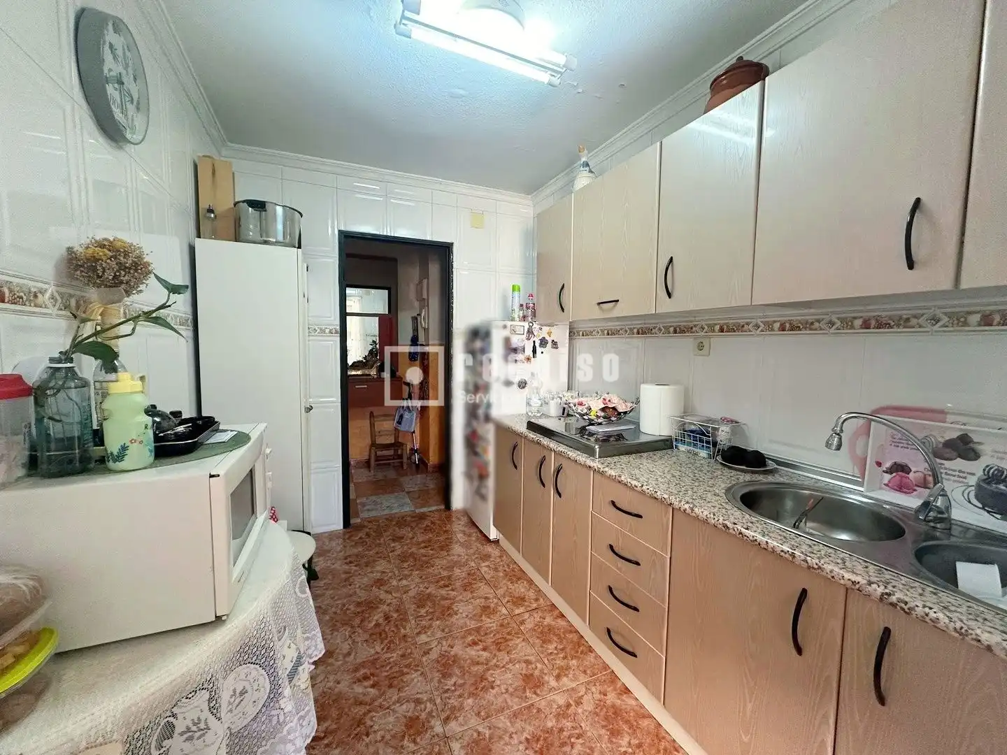 Kitchen of Flat for sale in Málaga  with Air Conditioner, Heating and Terrace