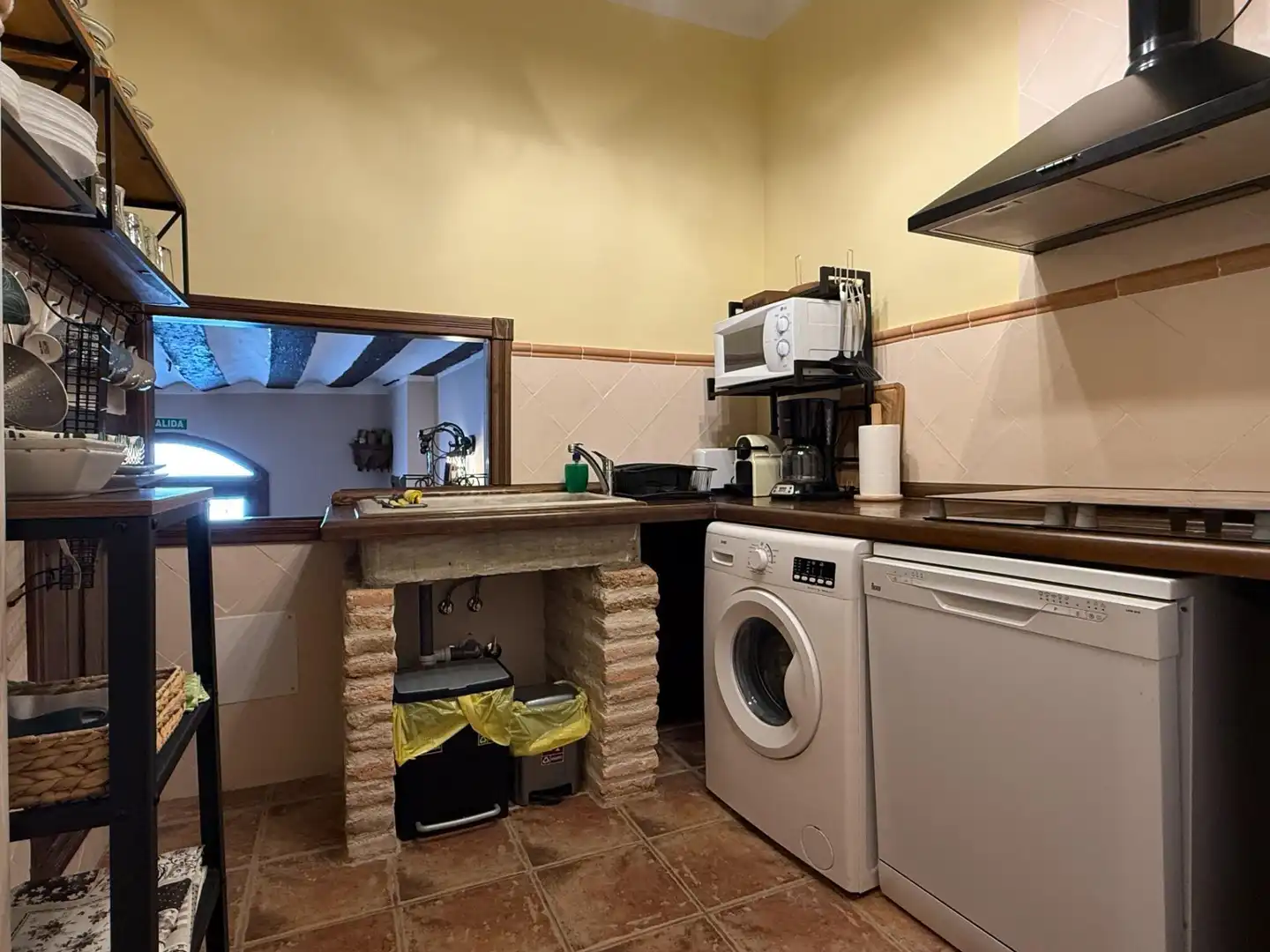 Cocina de Finca rústica en venta en Auñón con Terraza, Amueblado y Balcón