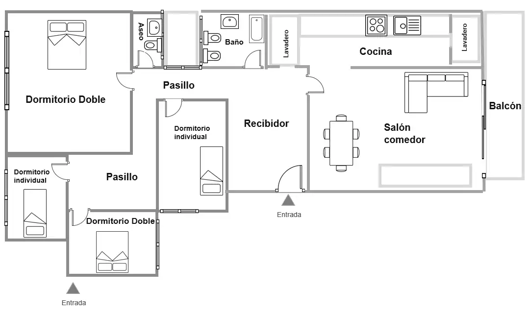 Piso en venta en Mataró con Aire acondicionado