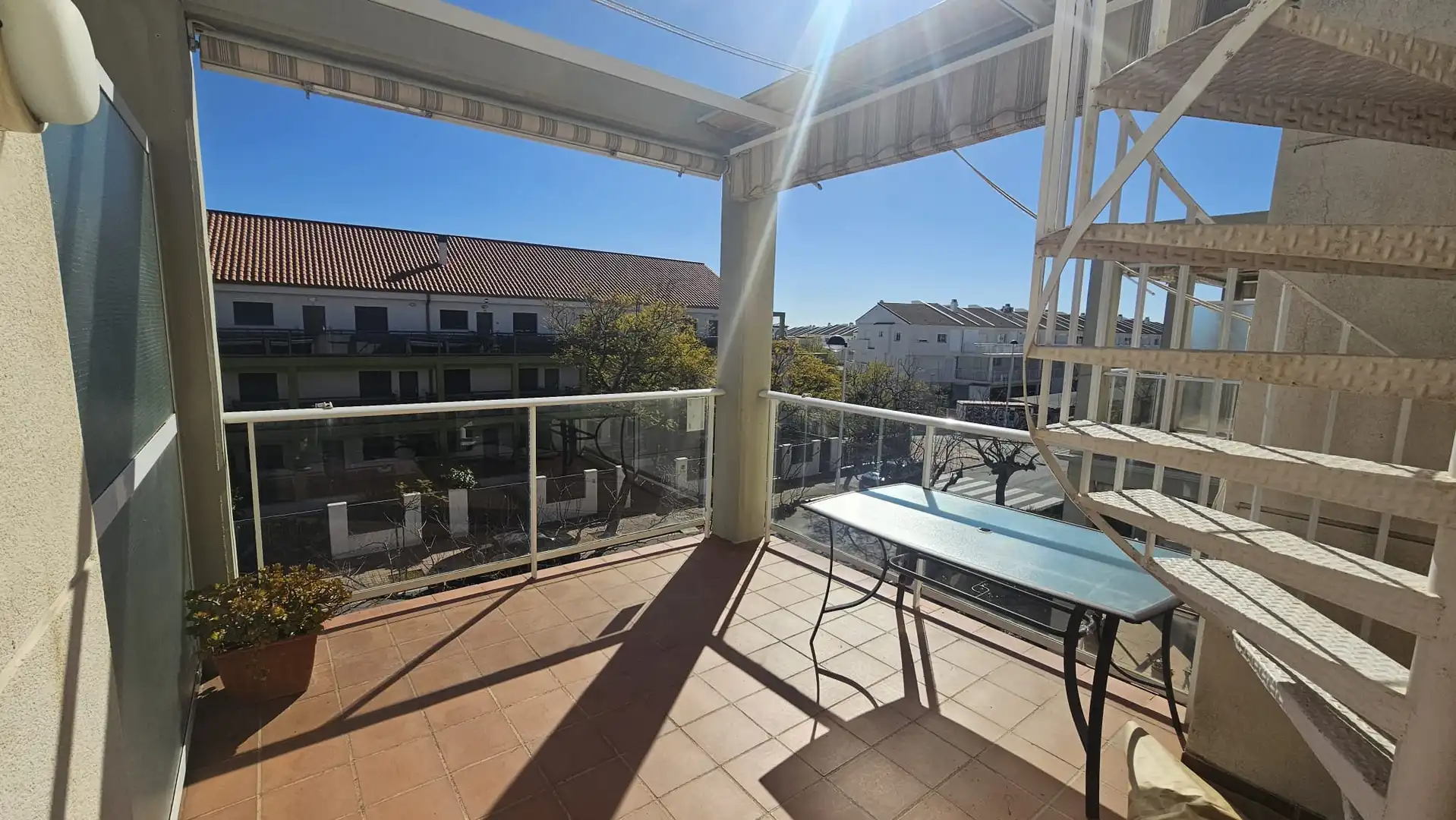 Terraza de Ático en venta en Alcalà de Xivert con Aire acondicionado, Calefacción y Jardín privado