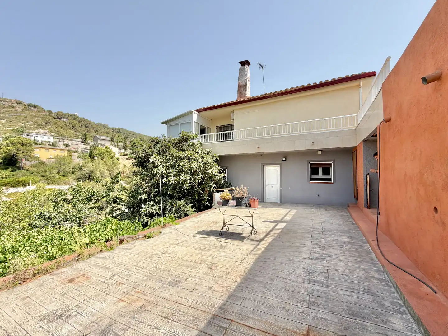 Terrassa de Casa o xalet en venda en Olesa de Bonesvalls amb Calefacció, Jardí privat i Terrassa