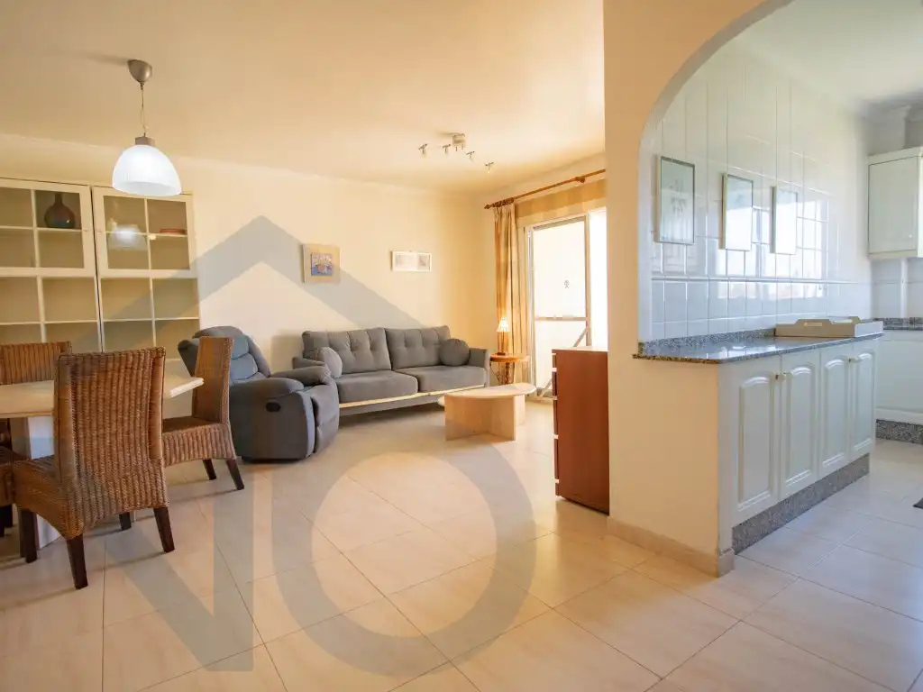 Sala d'estar de Apartament en venda en Pulpí amb Aire condicionat i Moblat