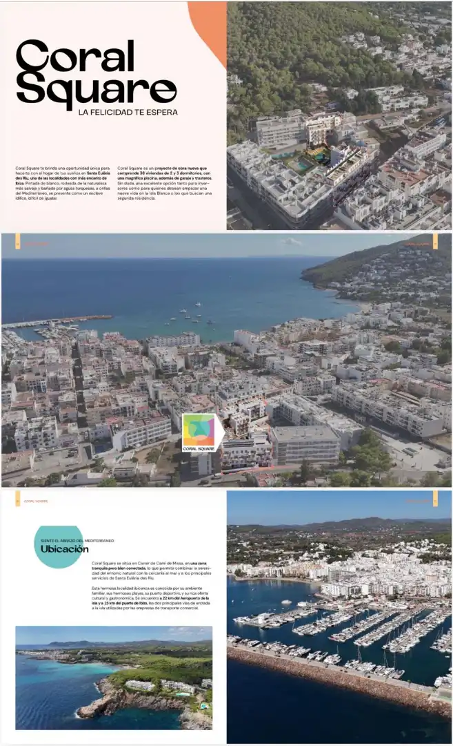 Vista exterior de Apartamento en venta en Santa Eulària des Riu con Aire acondicionado, Calefacción y Jardín privado