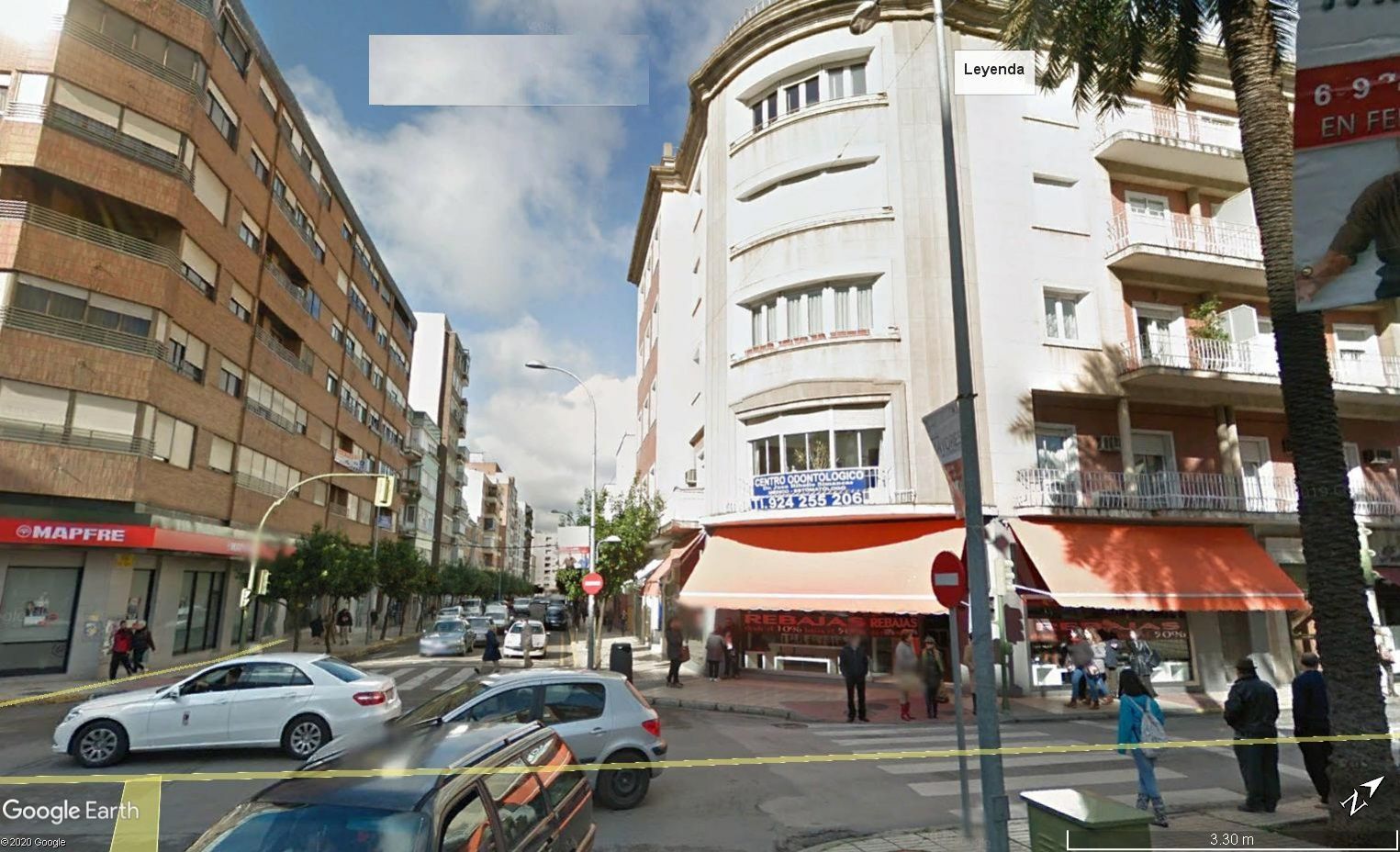 Vista exterior de Pis de lloguer en Badajoz Capital amb Aire condicionat i Calefacció