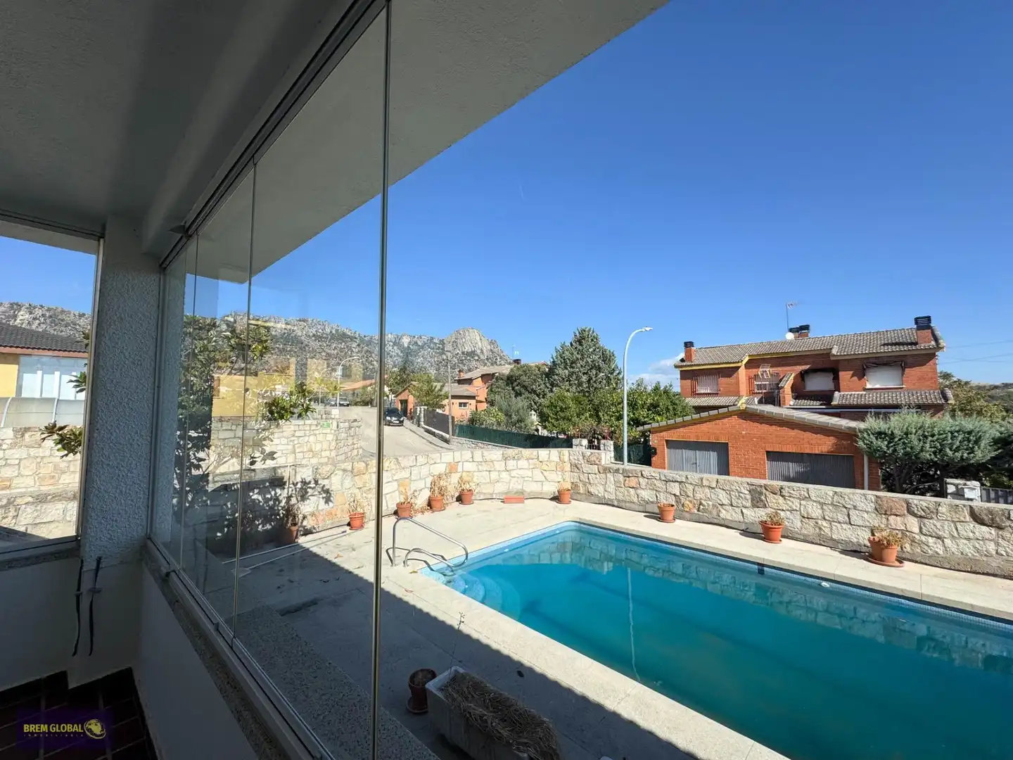 Exterior view of Houses for sale in La Cabrera  with Heating, Private garden and Swimming Pool