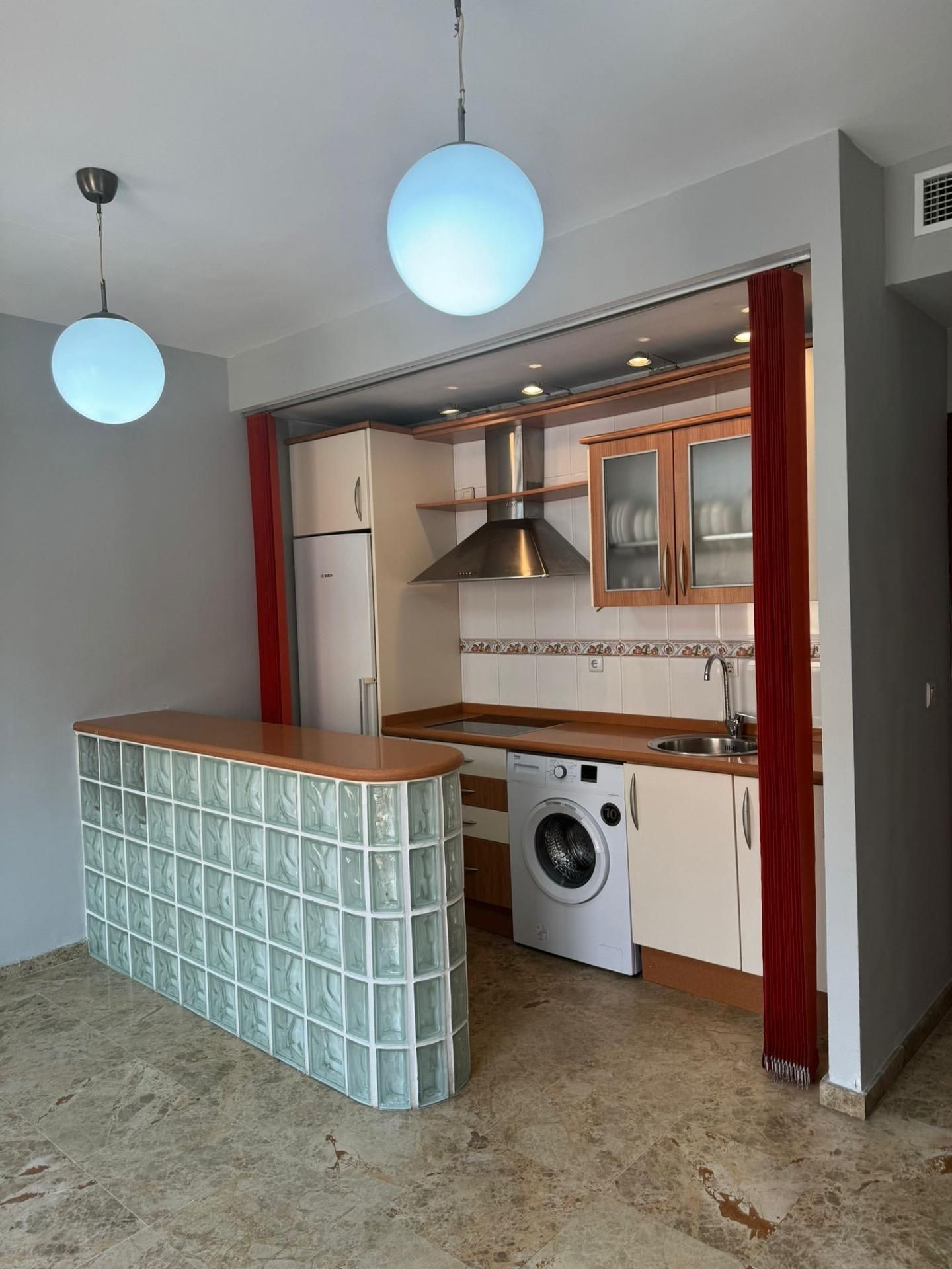 Kitchen of Flat for sale in  Huelva Capital  with Air Conditioner, Parquet flooring and Balcony
