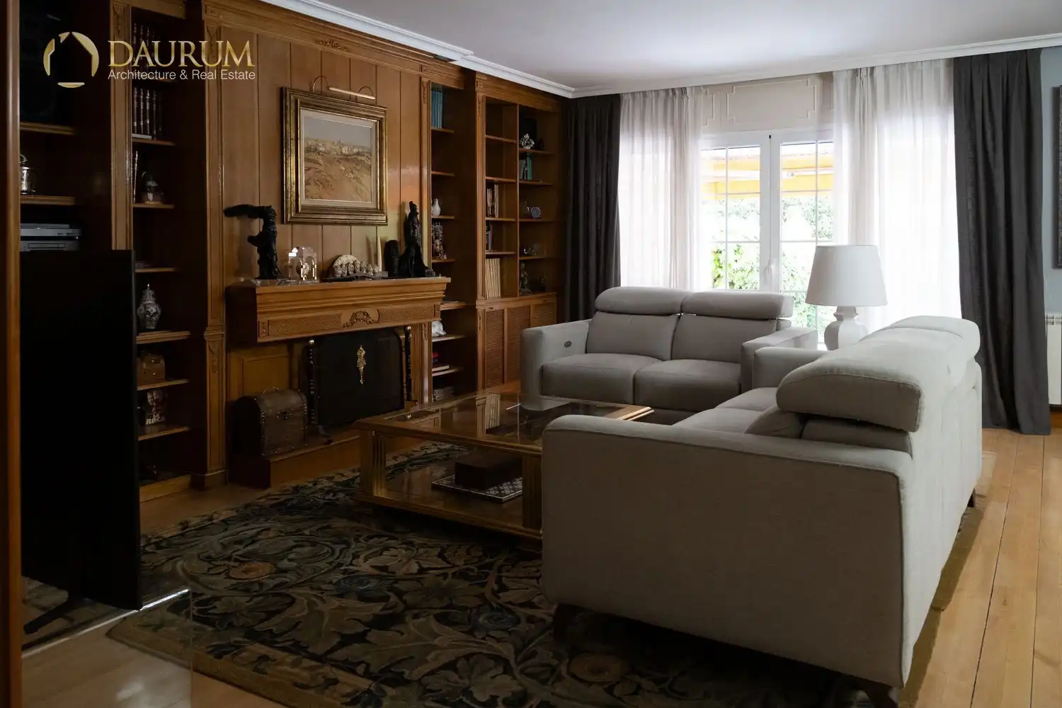 Sala de estar de Casa adosada en venta en Madrid con Aire acondicionado, Calefacción y Terraza