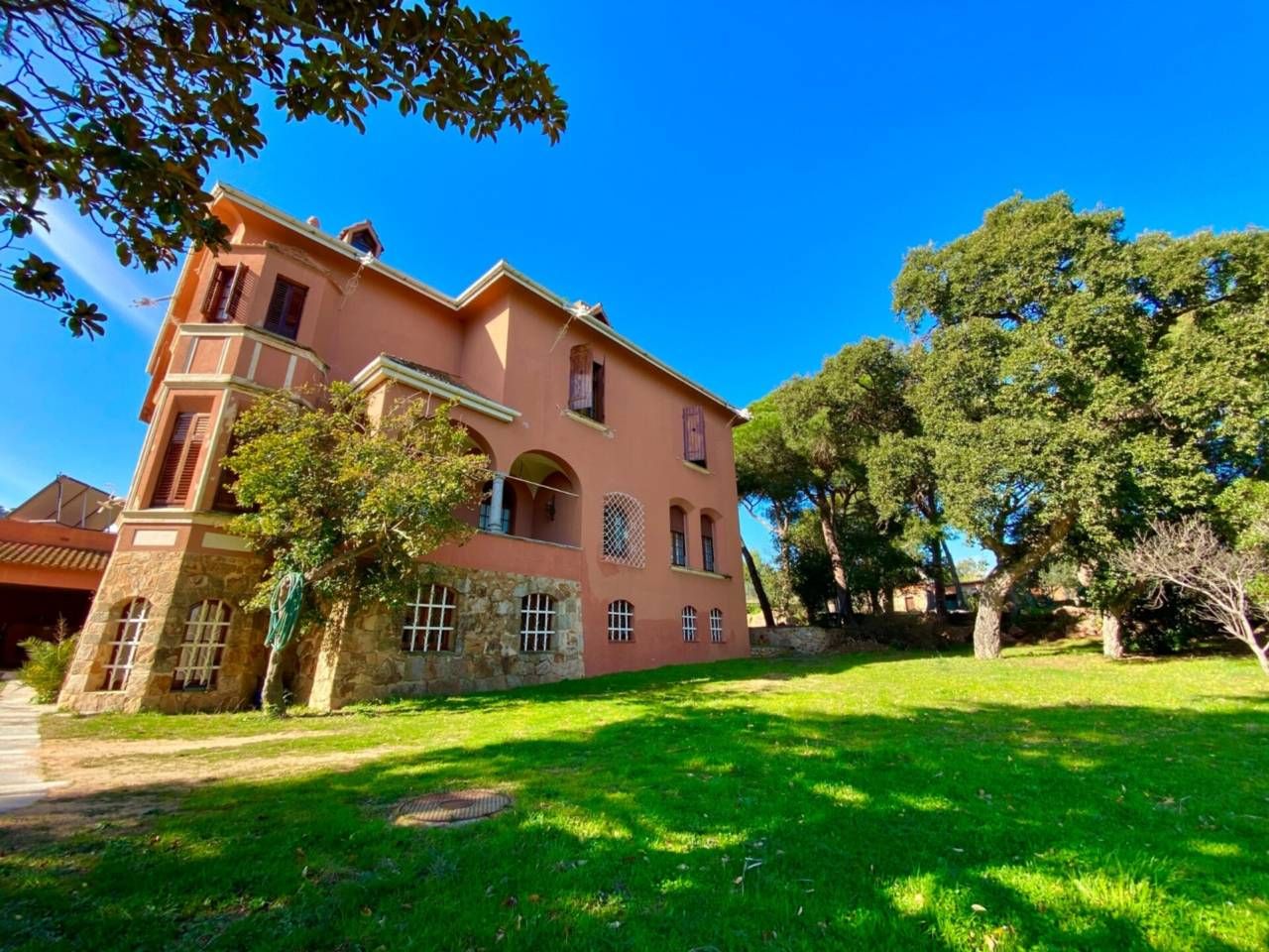 Exterior view of House or chalet for sale in Sant Feliu de Guíxols  with Heating, Private garden and Terrace