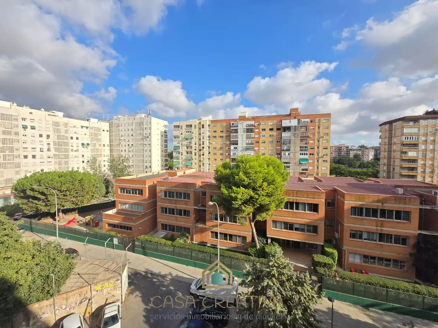 Vista exterior de Piso de alquiler en Valencia con Terraza, Amueblado y Balcón