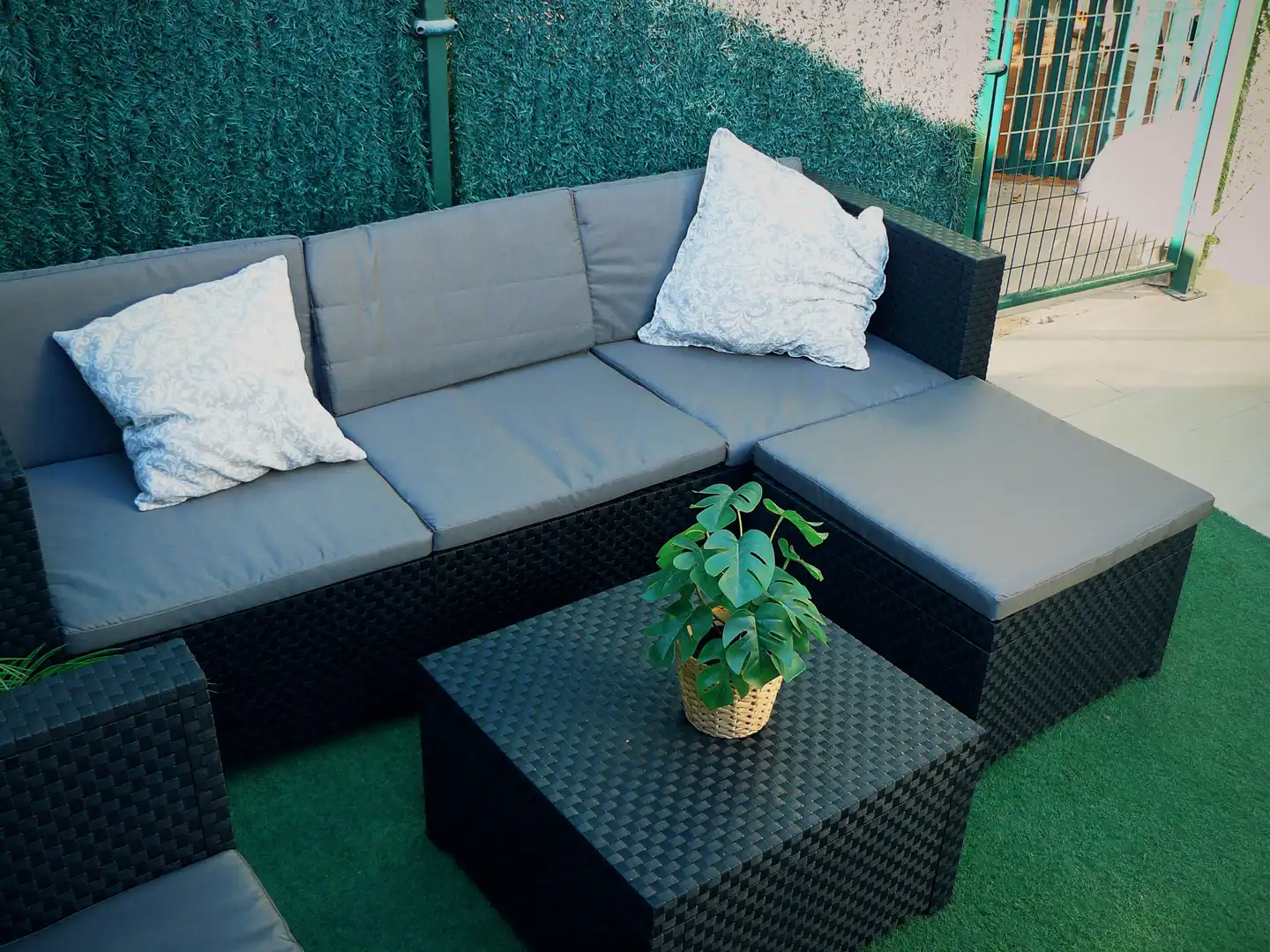 Terraza de Casa o chalet de alquiler en San Bartolomé de Tirajana con Aire acondicionado, Jardín privado y Terraza