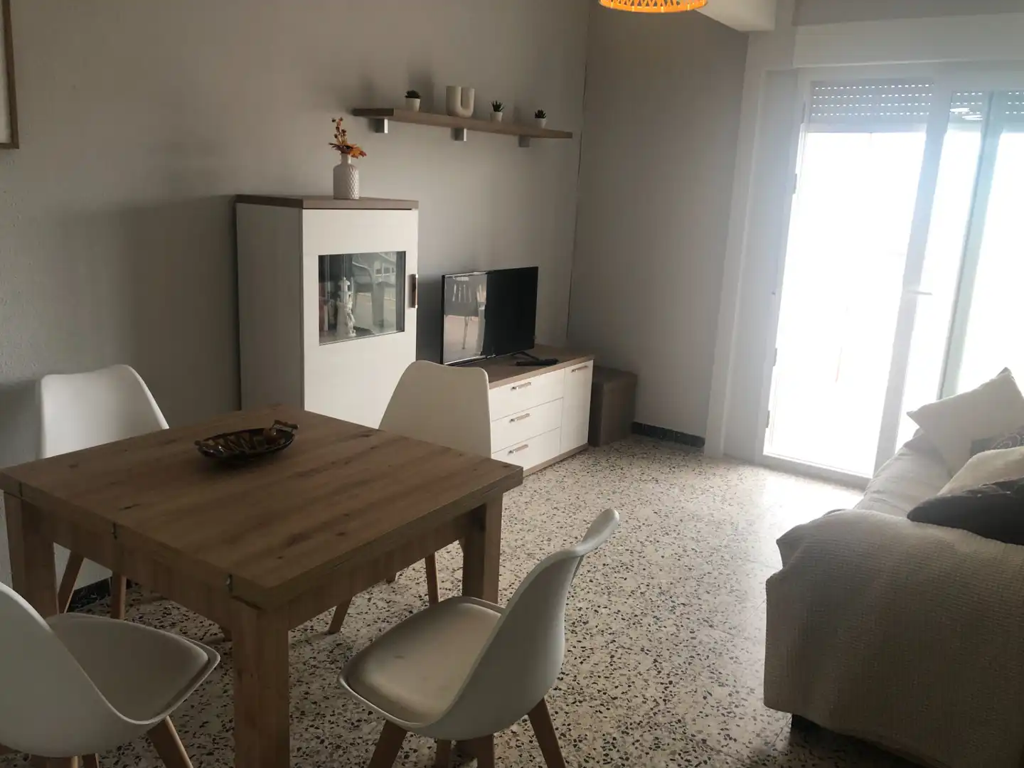 Living room of Apartments for rent in Santa Pola  with Terrace, Furnished and Oven