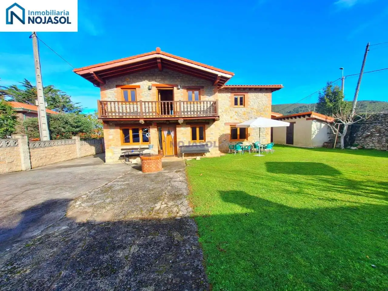 Vista exterior de Casa o chalet de alquiler en Noja con Calefacción, Jardín privado y Terraza