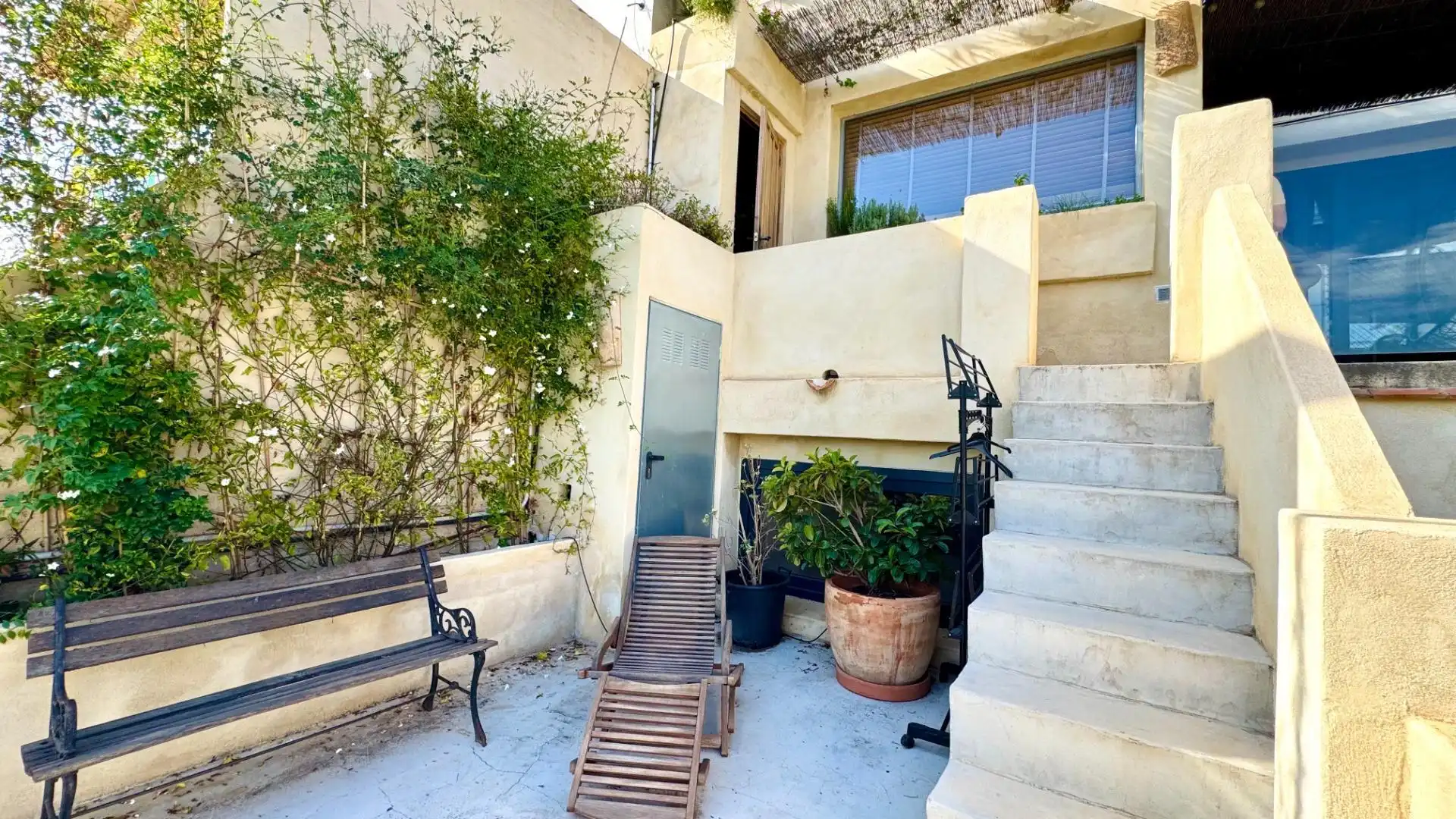 Terrassa de Casa o xalet en venda en Alicante / Alacant amb Jardí privat, Terrassa i Piscina