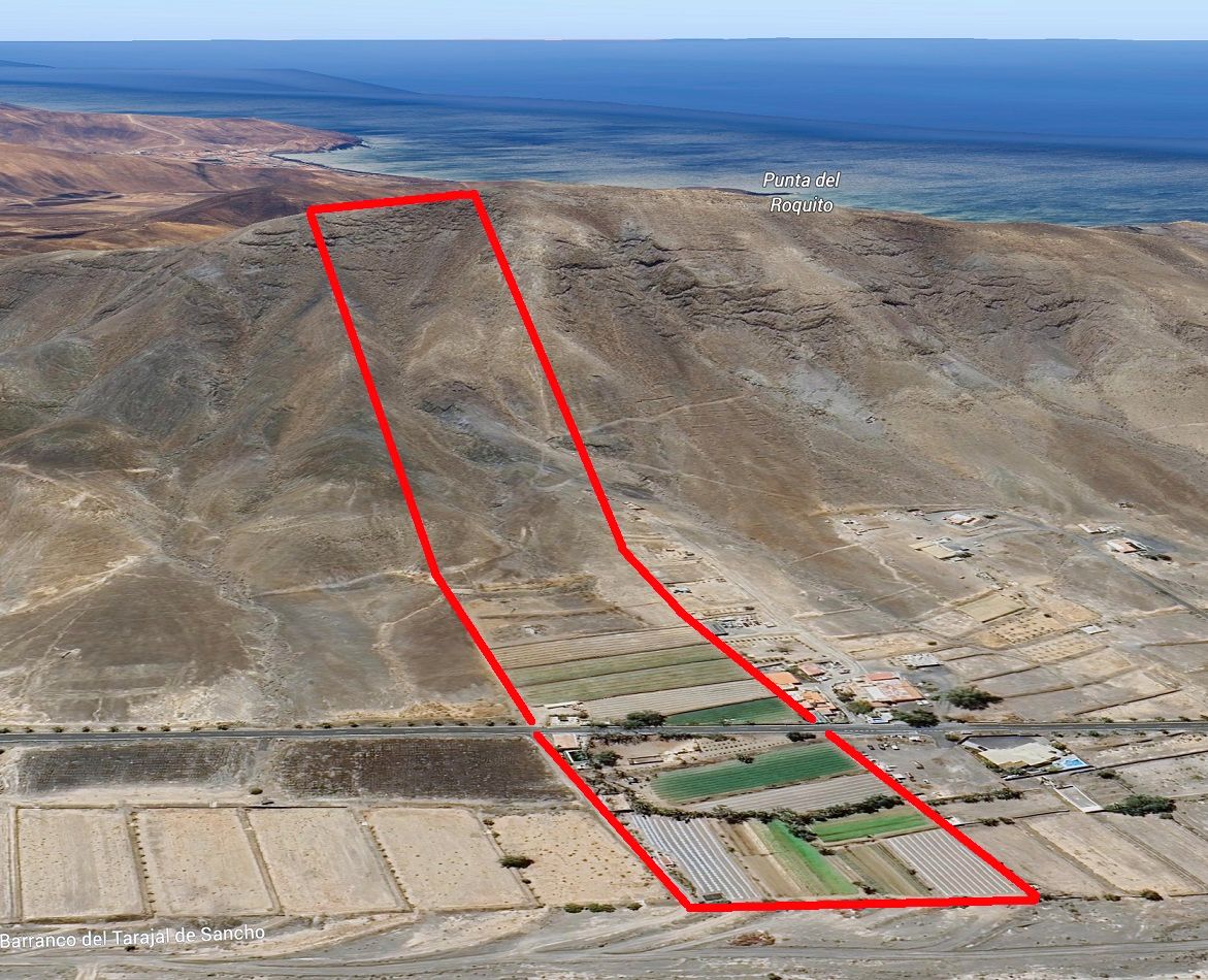 Vista exterior de Finca rústica en venda en Pájara amb Jardí privat, Moblat i Forn
