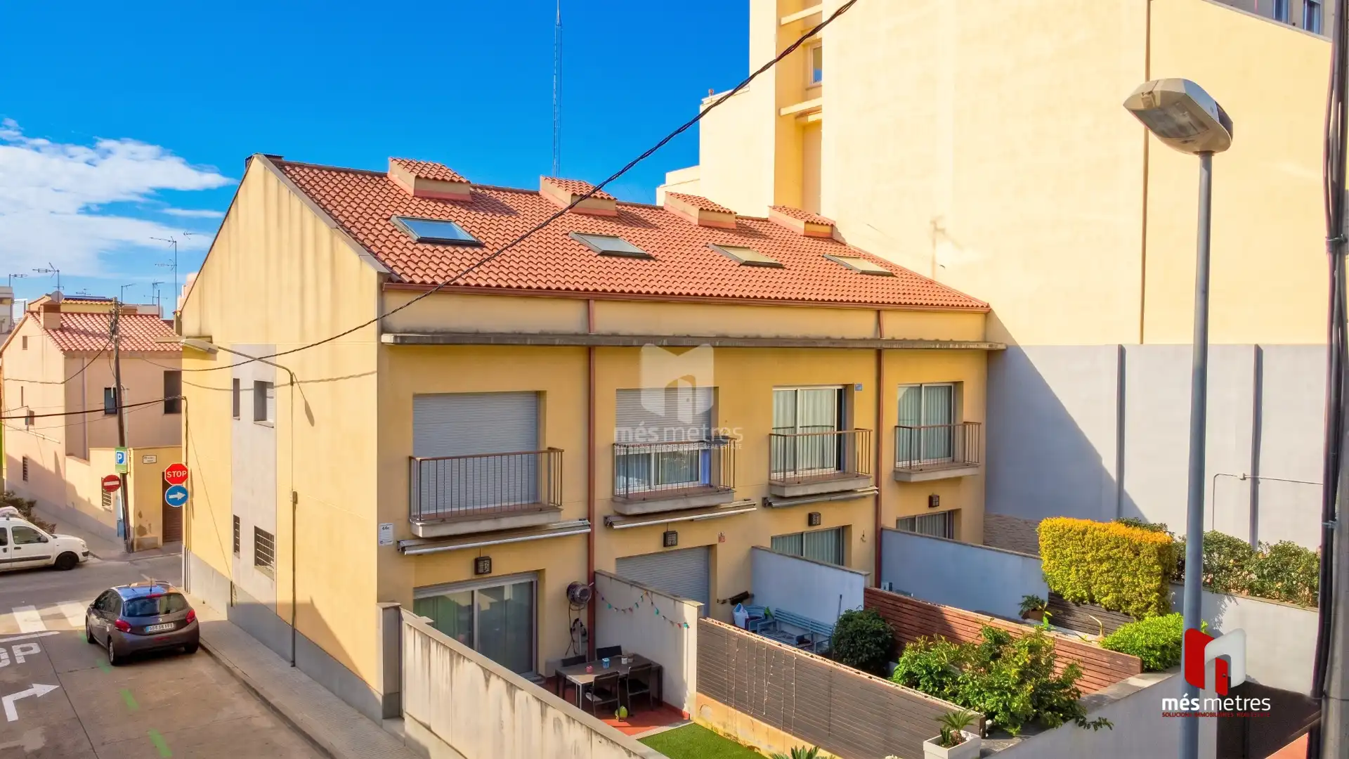 Exterior view of Houses for sale in El Masnou  with Heating, Private garden and Storage room