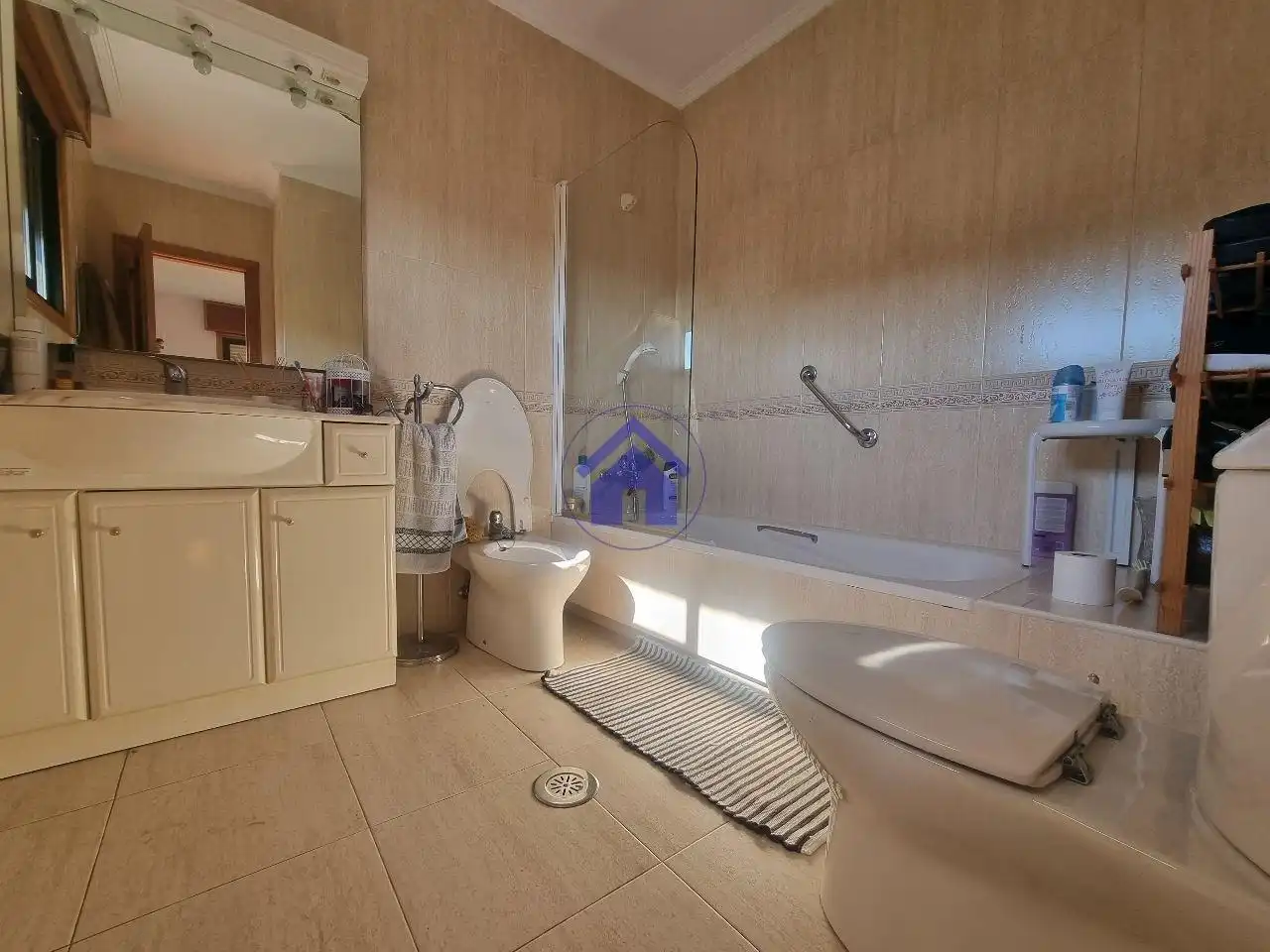 Baño de Casa o chalet en venta en Baiona con Calefacción, Jardín privado y Trastero