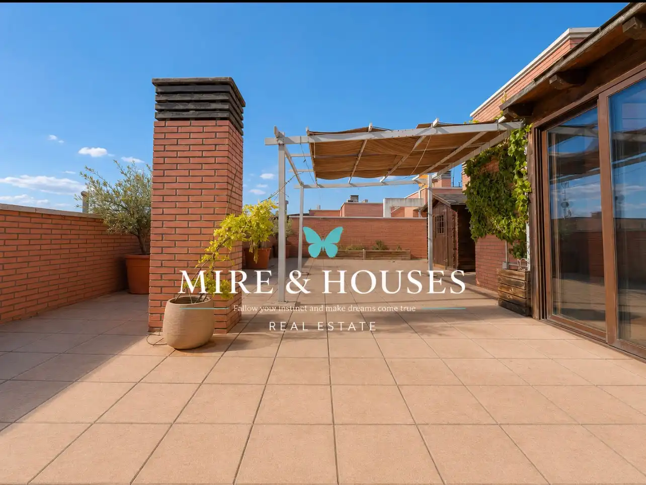 Terraza de Ático en venta en Alcobendas con Aire acondicionado, Calefacción y Jardín privado