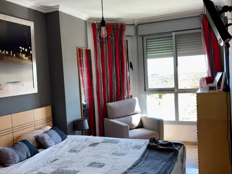 Bedroom of Flat for sale in Vila-real  with Air Conditioner