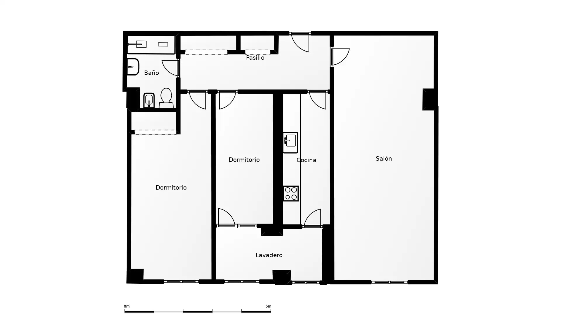 Piso en venta en Madrid con Aire acondicionado, Calefacción y Parquet