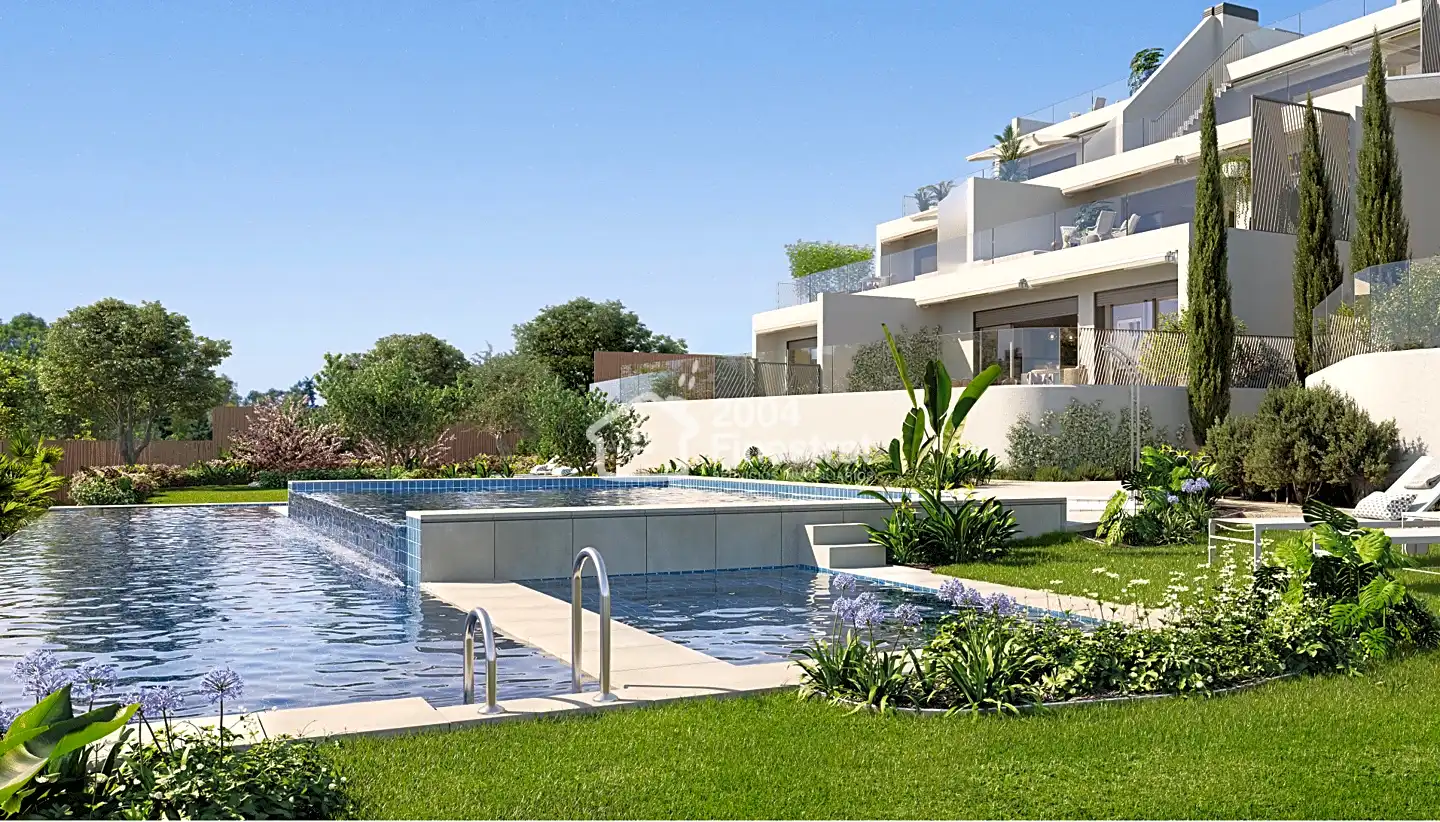 Garden of Flat for sale in Villajoyosa / La Vila Joiosa  with Air Conditioner, Terrace and Community pool