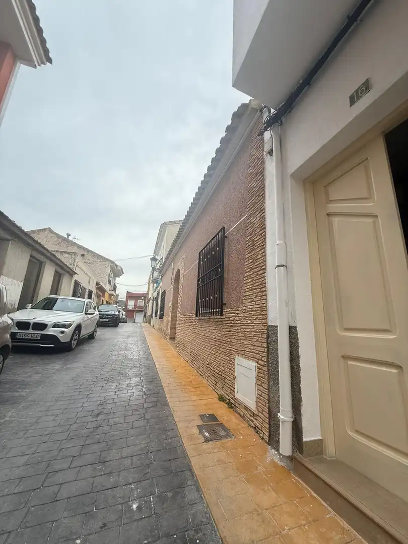 Vista exterior de Casa adosada en venta en Villanueva del Río Segura con Aire acondicionado, Calefacción y Terraza