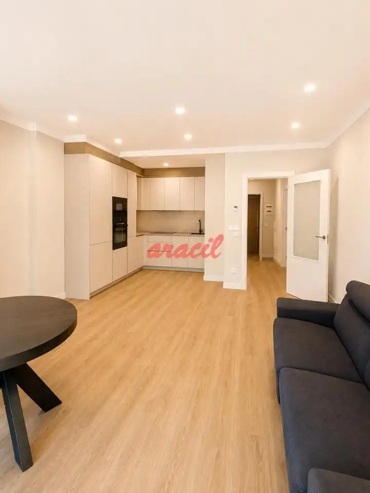 Kitchen of Apartments for rent in Ourense Capital   with Heating, Terrace and Balcony